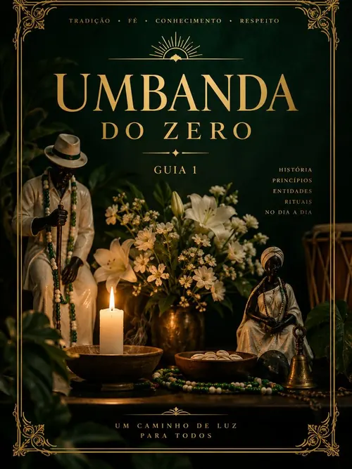 Capa do guia Umbanda do Zero